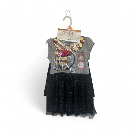 Harry Potter Gryffindor Tutu Girl’s Dress NWT SIZE 4T - Picture 2 of 8